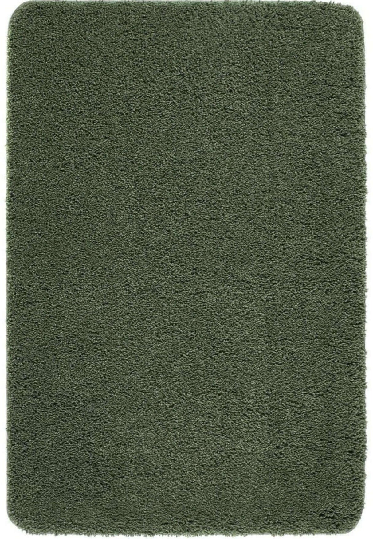 Washable Forest Green Shaggy Rug by The Rugs