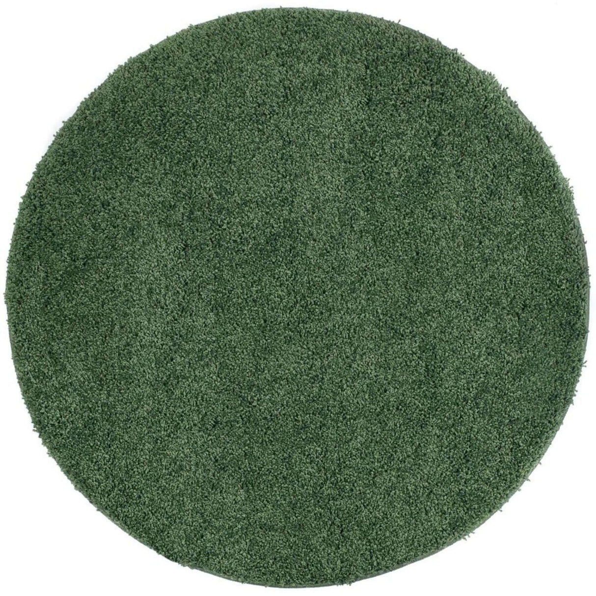 Washable Forest Green Shaggy Rug by The Rugs