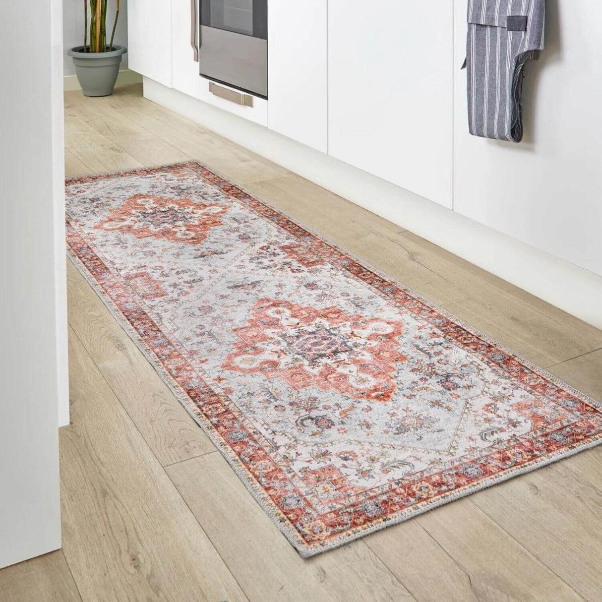 The Rugs Washable Eterna Red Rug