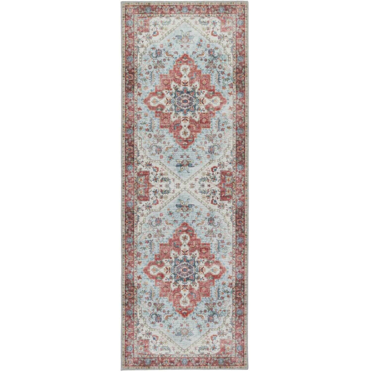 The Rugs Washable Eterna Red Rug