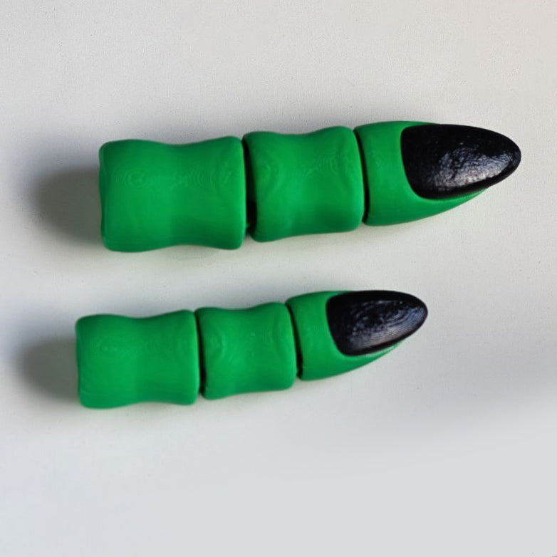 Filamora Studios Articulated Witch Finger Keychain