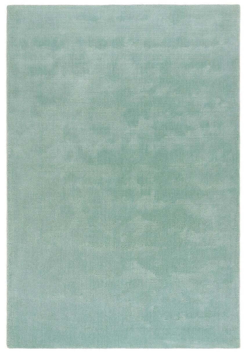 Hush Solid Aqua Luxury Rug by The Rugs