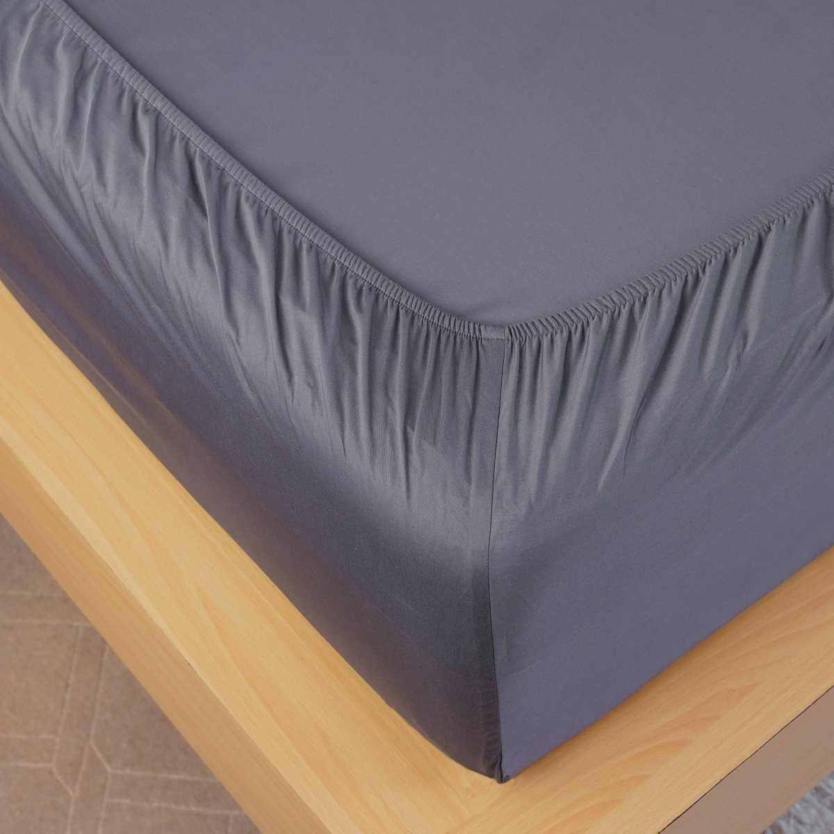 SHEET STORY Ackly Bamboo Charcoal Fitted Sheet