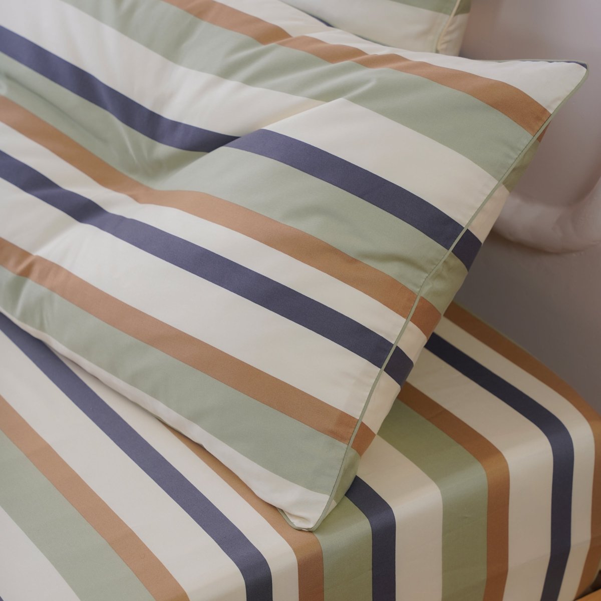 SHEET STORY Ackly Bamboo Harmony Stripe Pillowcases Pair