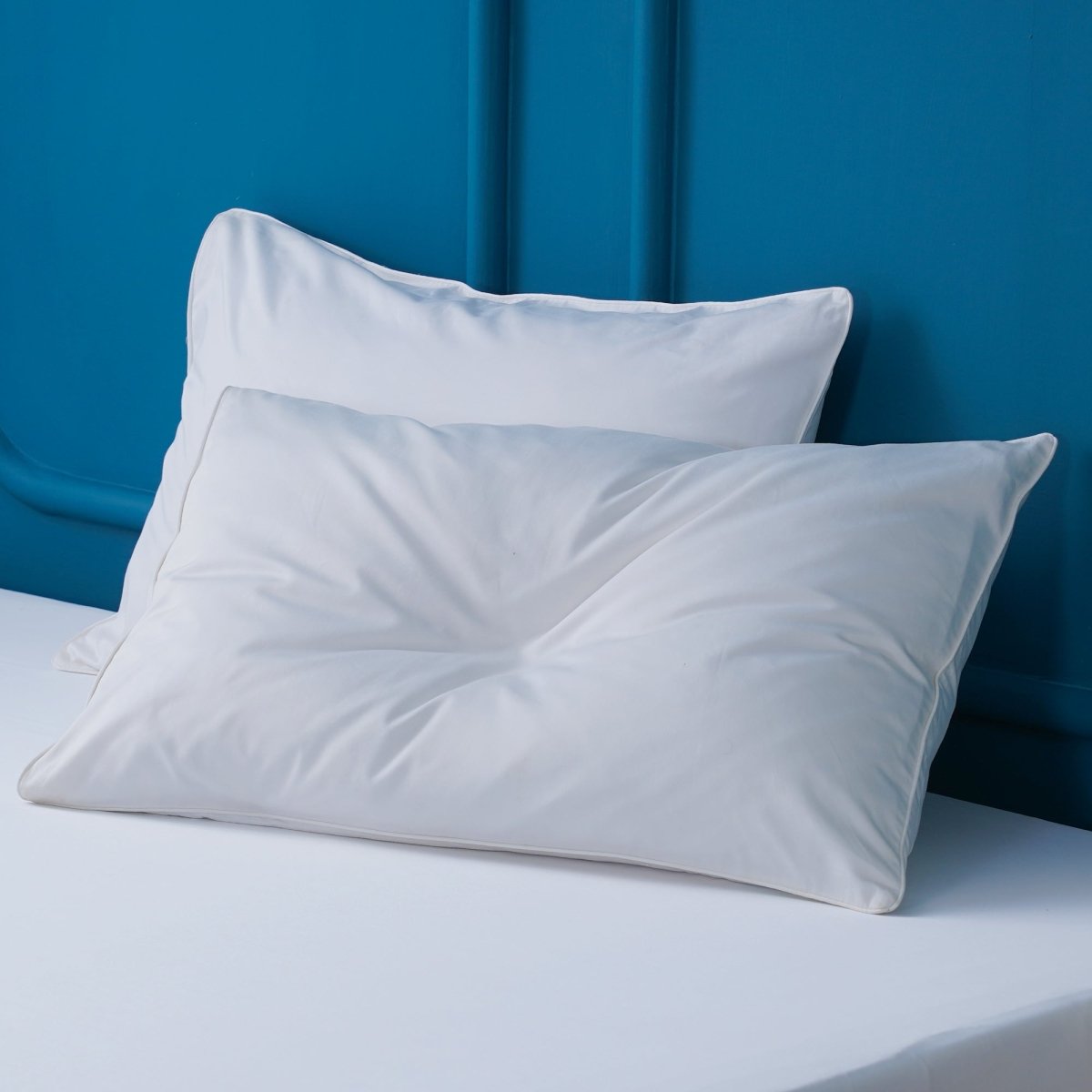 SHEET STORY Ackly Bamboo - White Pillowcases Pair