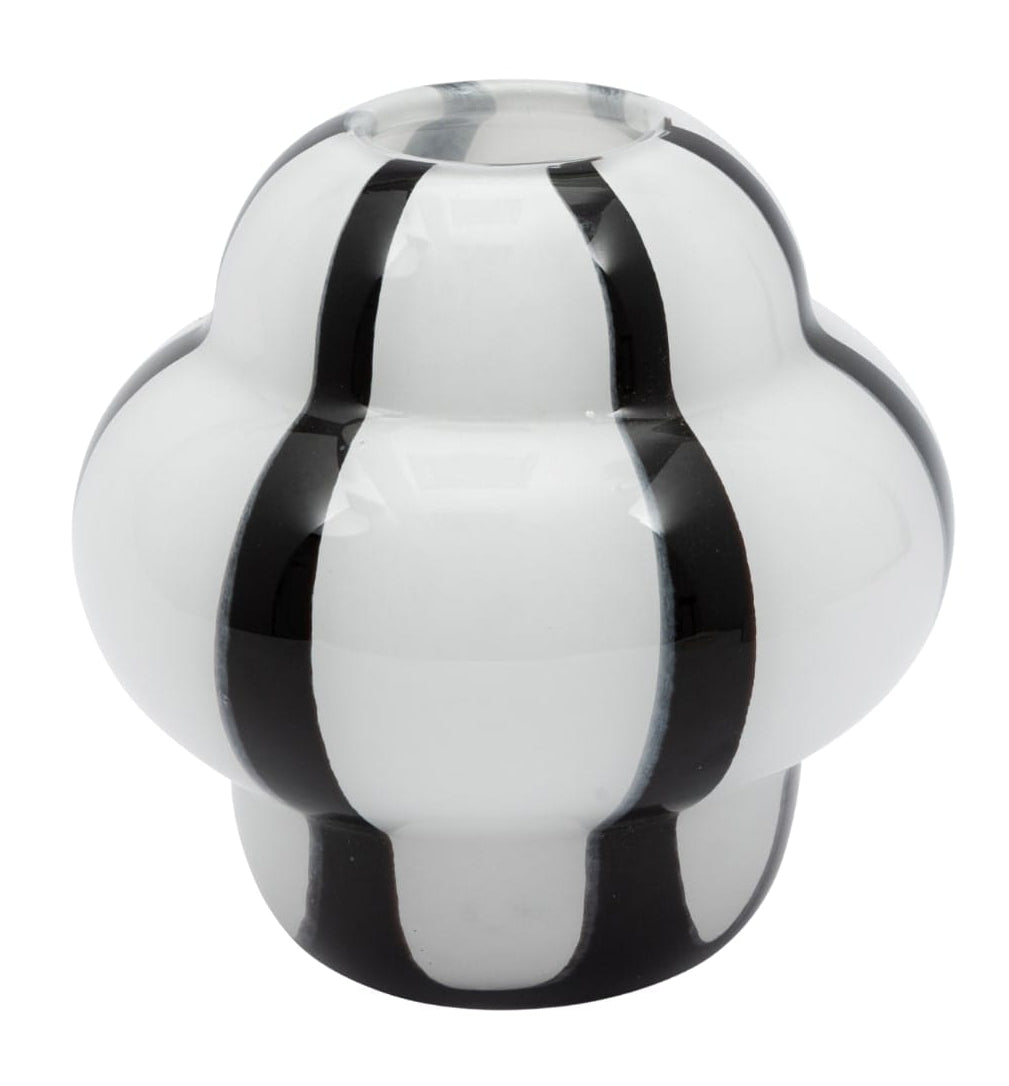 Casa by Josephine Jenno Amelia Zebra Black & White Striped Vase