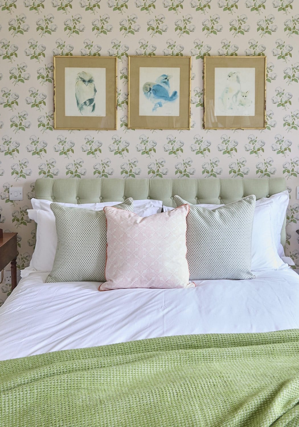 Casa by Josephine Jenno Antonia Blush Trellis Cushion Cover