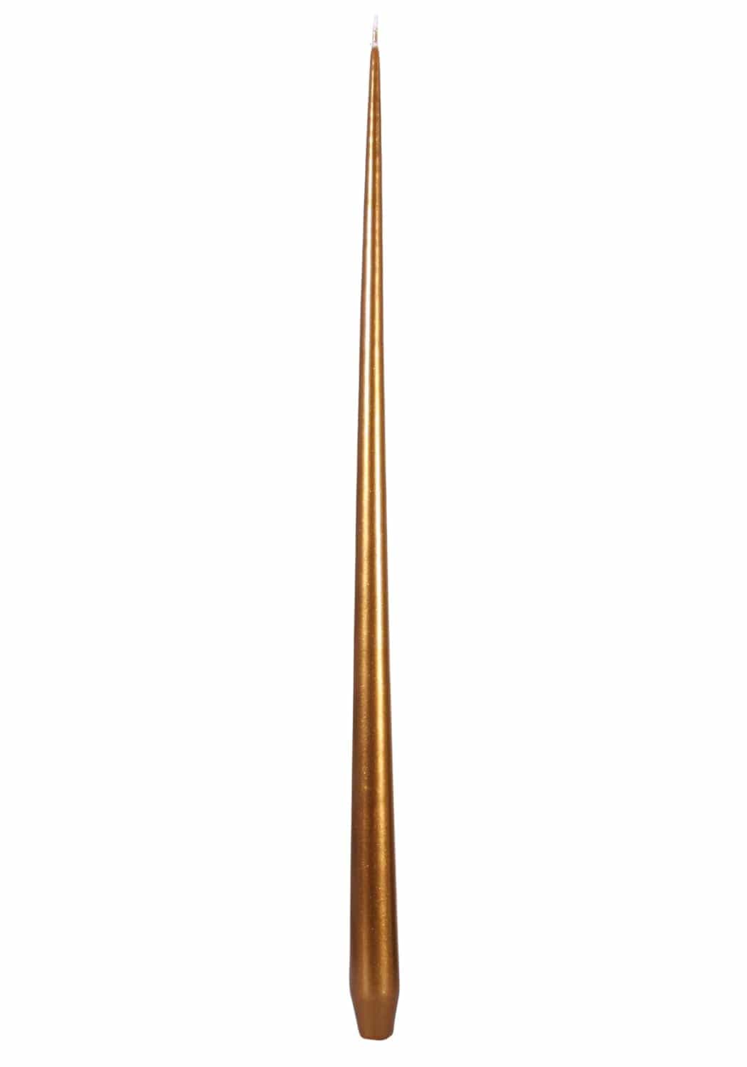 Casa by Josephine Jenno Aurora Tall Slender Taper Candles - Gold