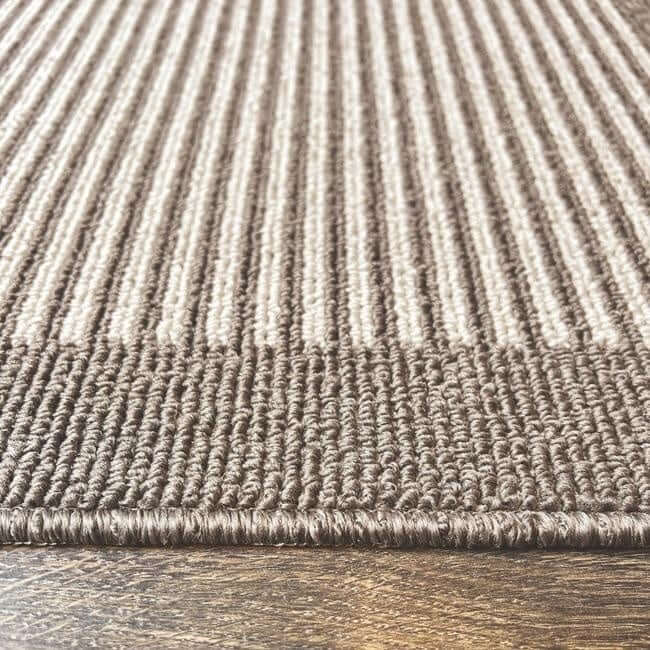 The Rugs Washable Mat and Runners Stripe Design
