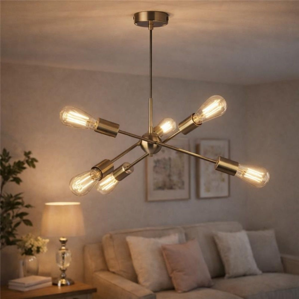 Pagazzi Benji Antique Brass Ceiling Pendant