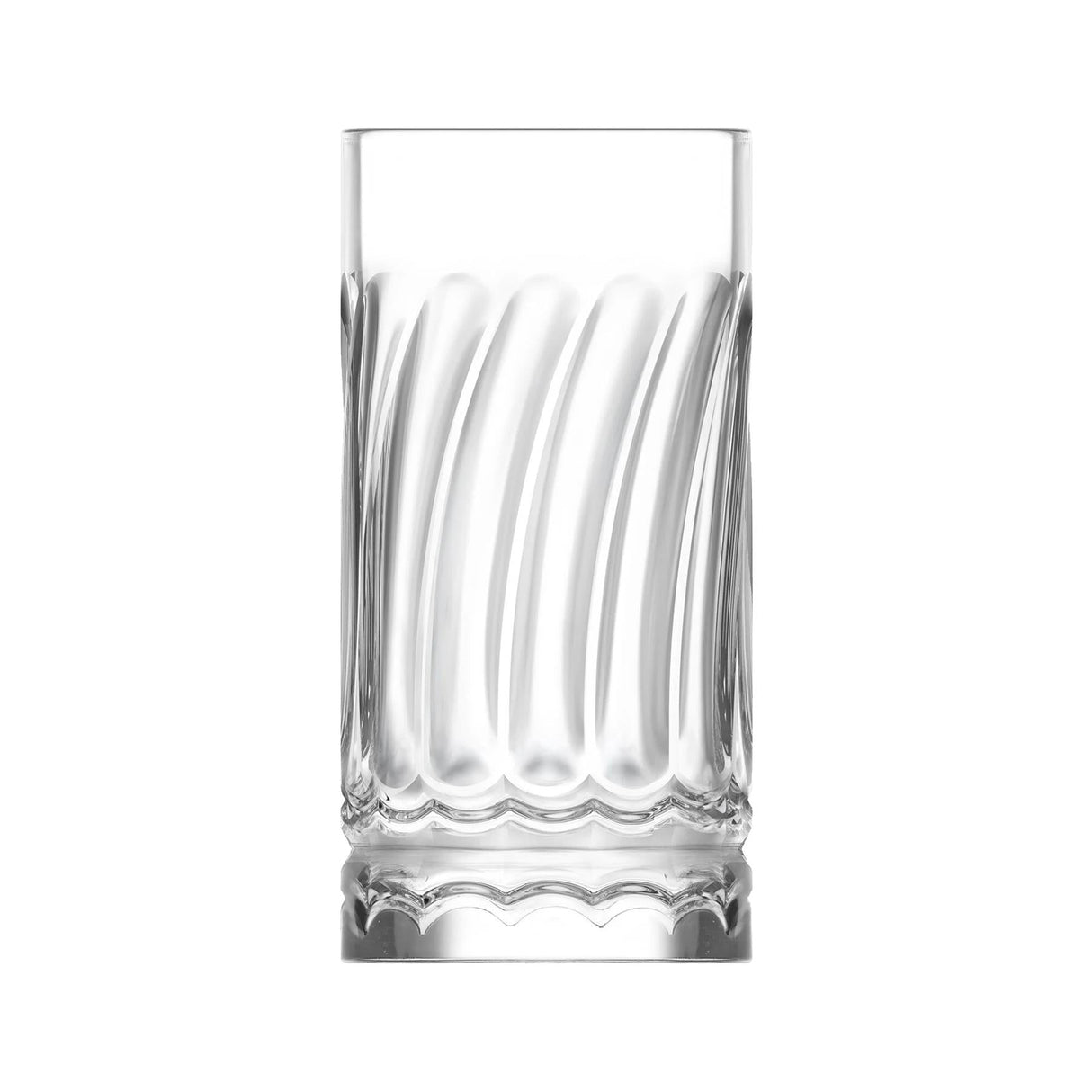 Rinkit Wave Highball Glasses 390ml - Pack of 6