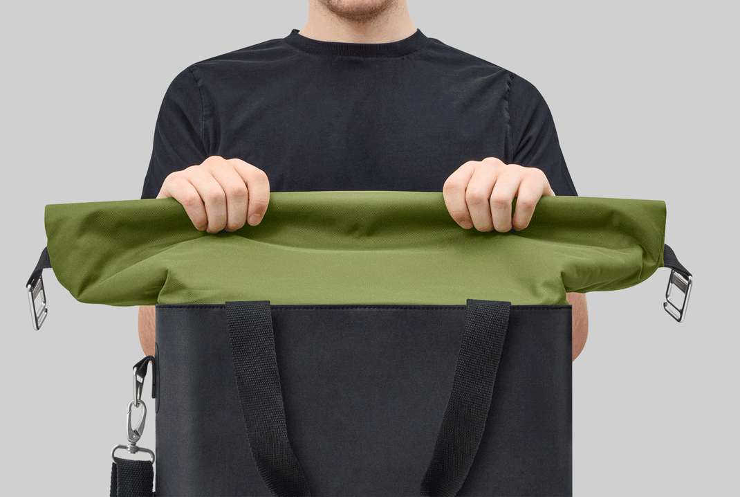 Black + Blum Insulated Cooler Bag, Slate