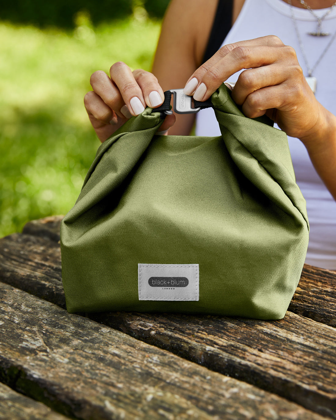 Black+Blum Insulated Lunch Bag, Moss
