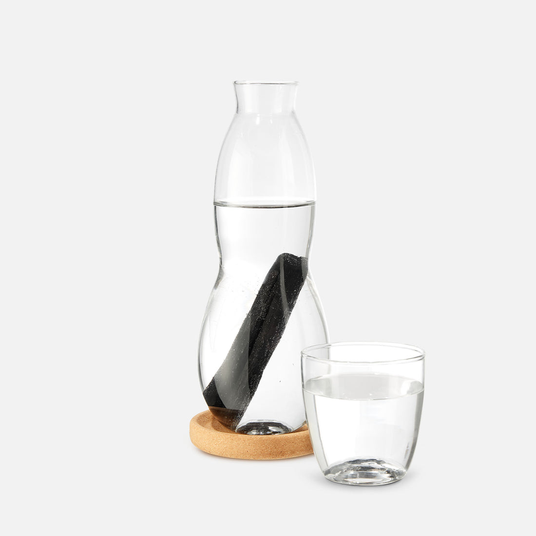 Black+Blum Personal Carafe with Charcoal Filter, 800ml