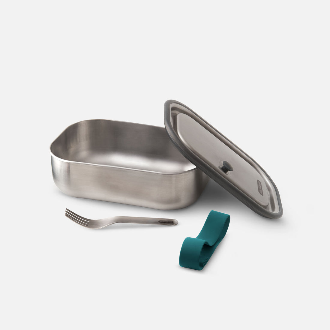 Black Blum Stainless Steel Lunch Box Small, Olive