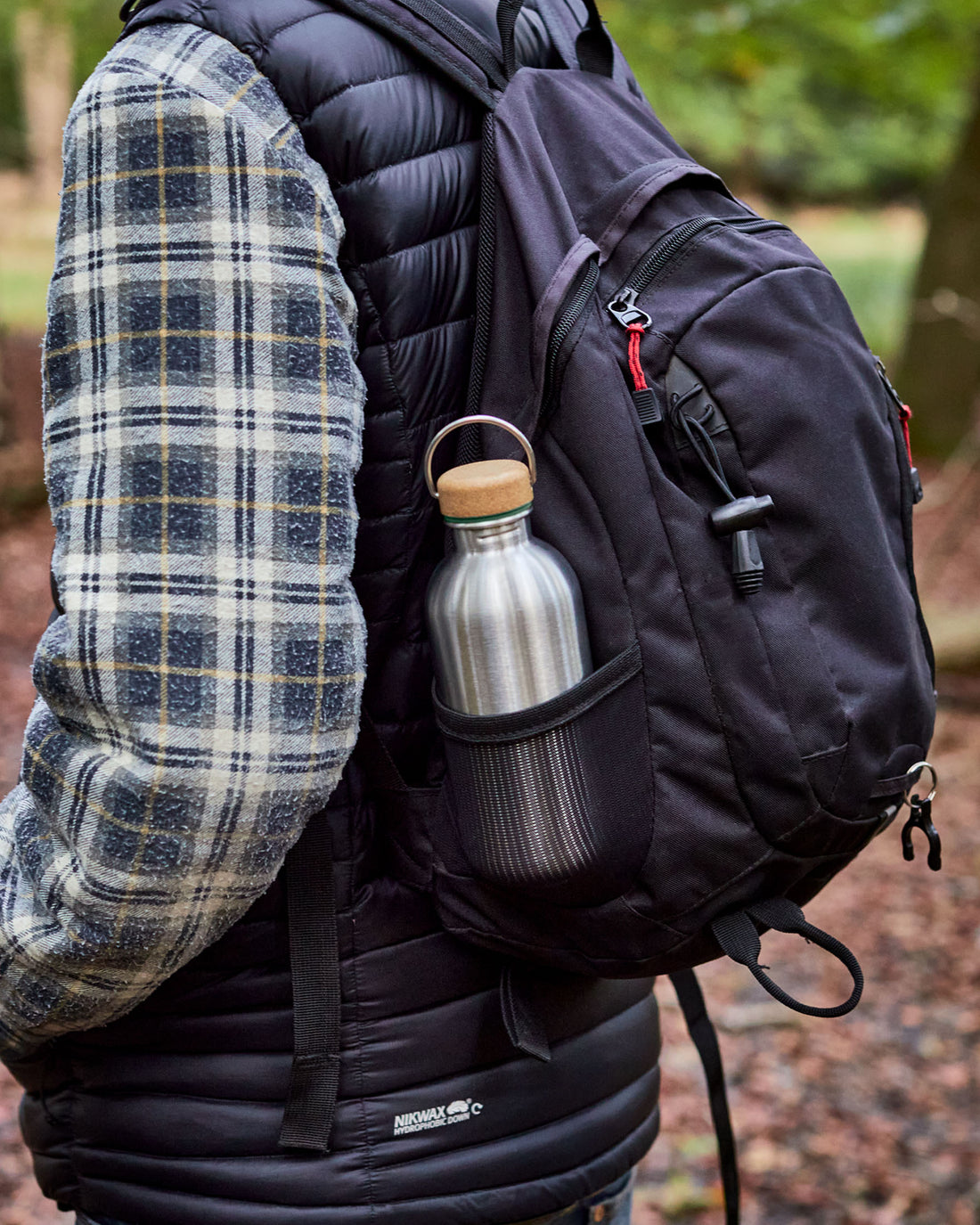 Black+Blum Steel Bottle, Olive, 600ml