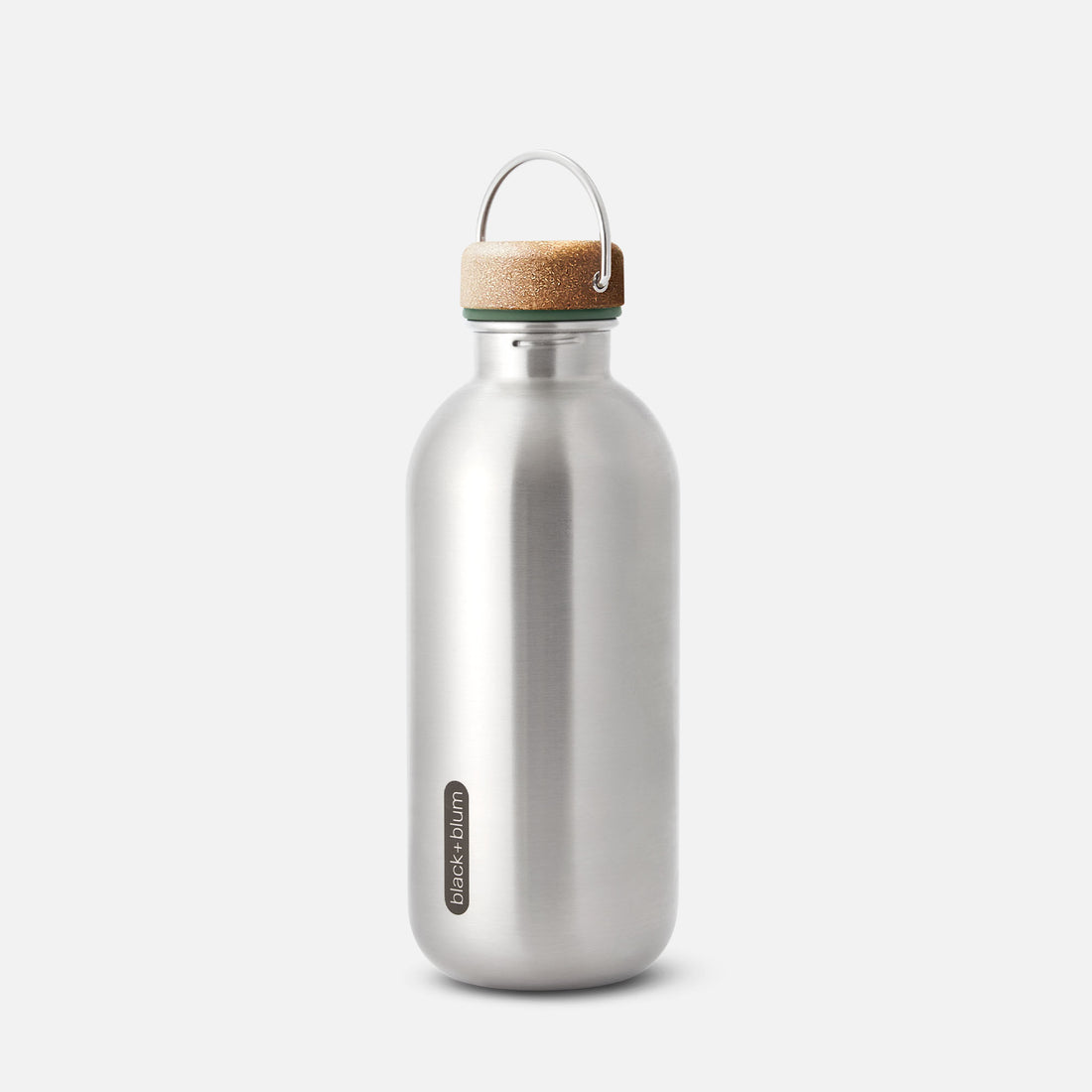 Black+Blum Steel Bottle, Olive, 600ml
