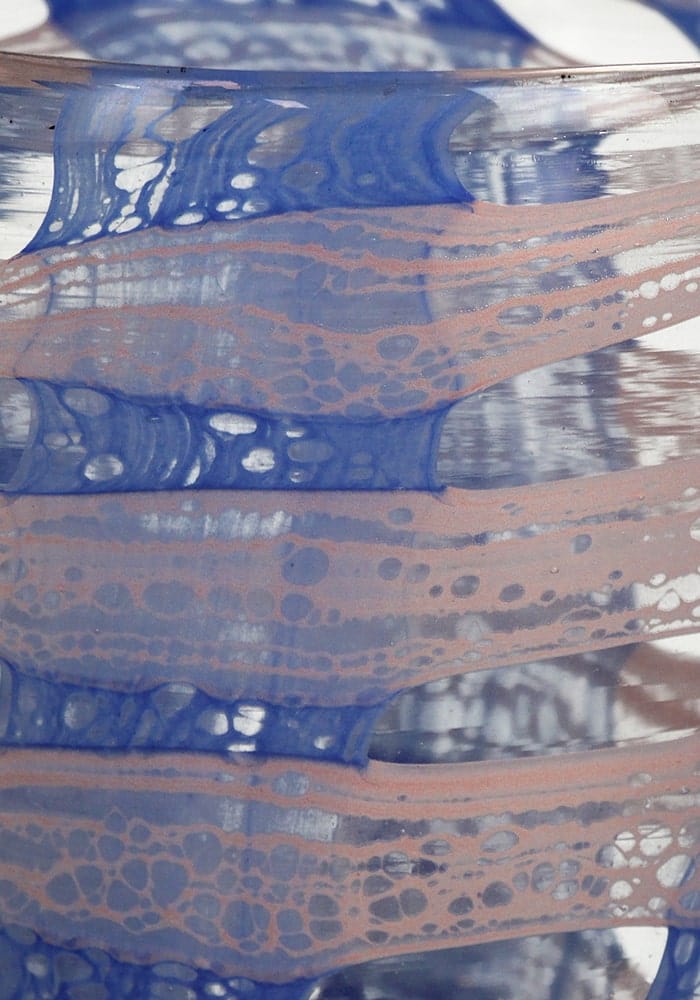 Casa by Josephine Jenno Blue Affect Candle Holder Vase