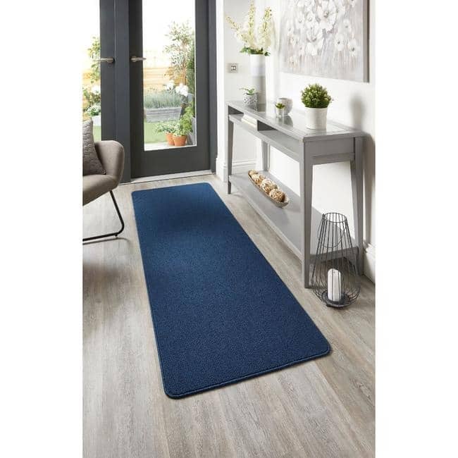 Washable Mat & Runners Plain Design by The Rugs