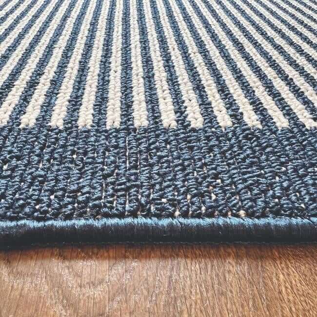 The Rugs Washable Mat and Runners Stripe Design