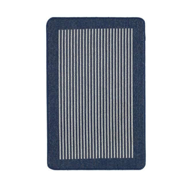 The Rugs Washable Mat and Runners Stripe Design