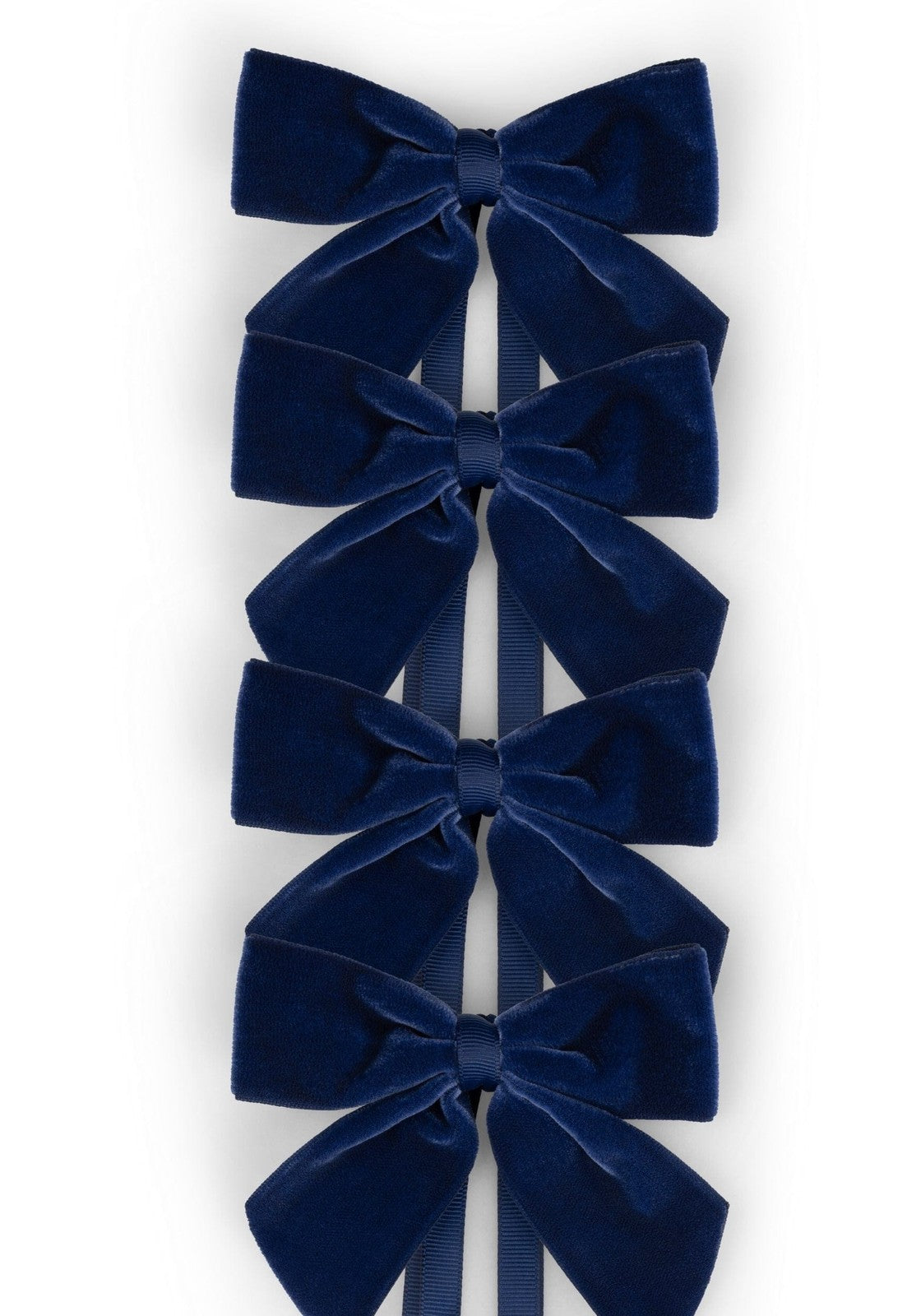 Casa by Josephine Jenno Midnight Navy Velvet Bow Collection