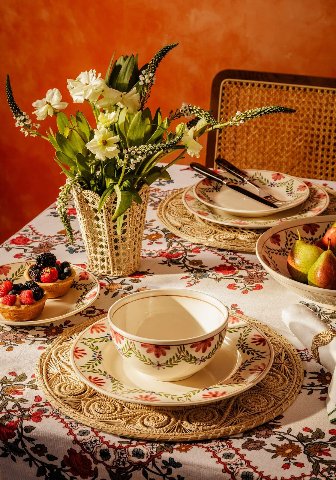 Casa by Josephine Jenno Camilla Cereal Bowl - Green Garland