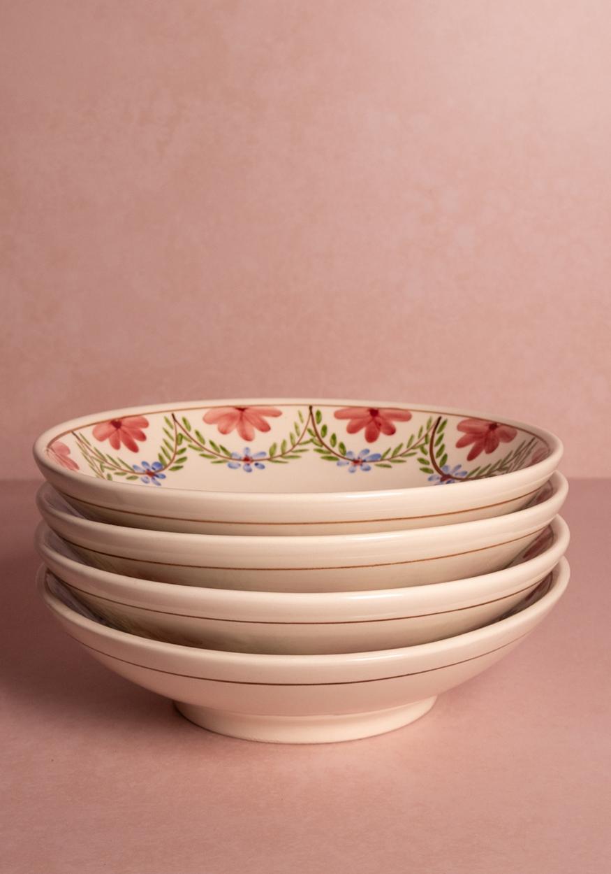 Casa by Josephine Jenno Camilla Pasta Bowl - Green Garland