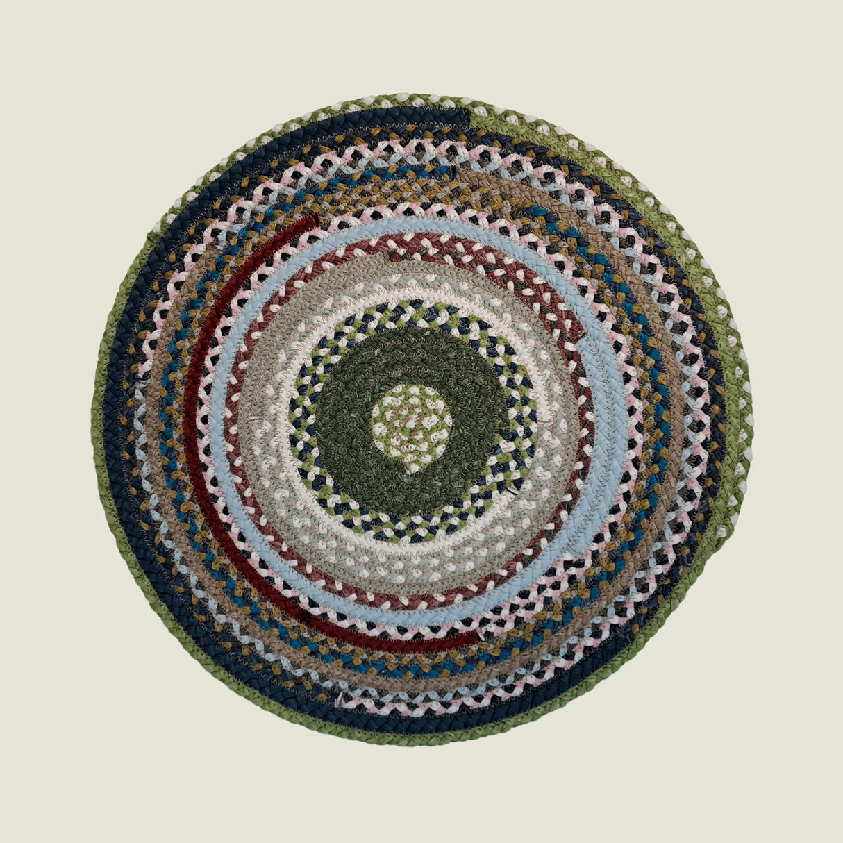 Portuguese Treasures Round Braided Cotton Placemats
