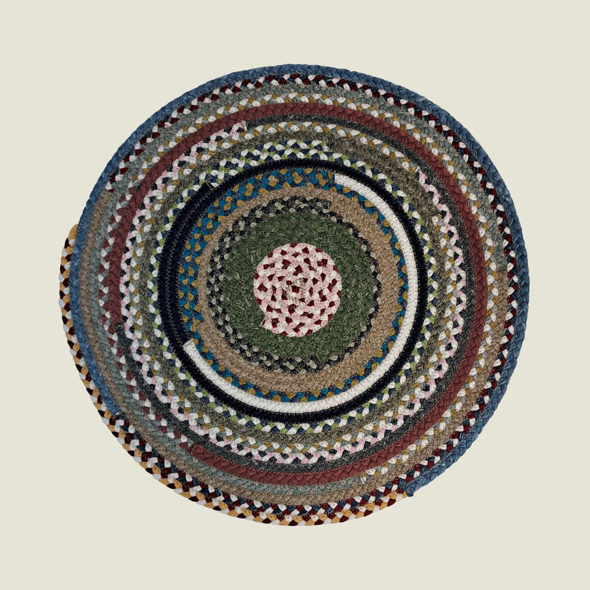 Portuguese Treasures Round Braided Cotton Placemats