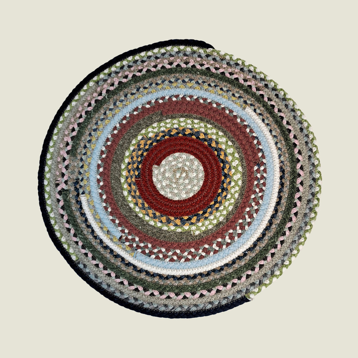 Portuguese Treasures Round Braided Cotton Placemats