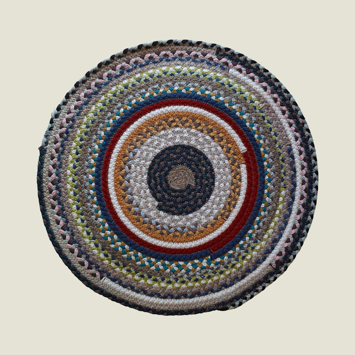 Portuguese Treasures Round Braided Cotton Placemats