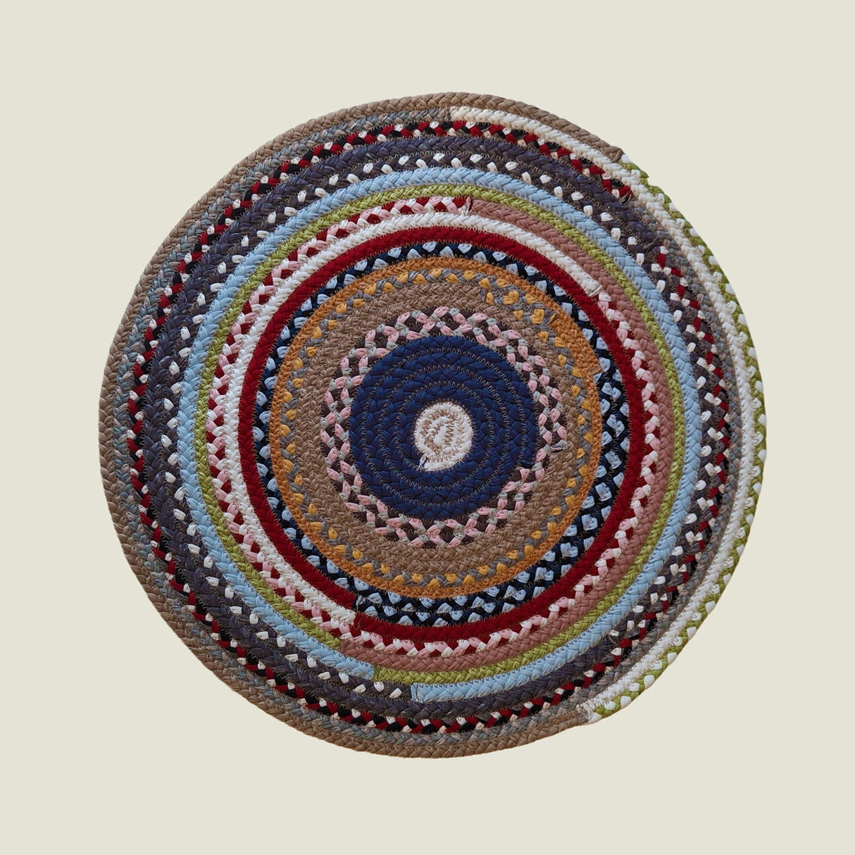 Portuguese Treasures Round Braided Cotton Placemats