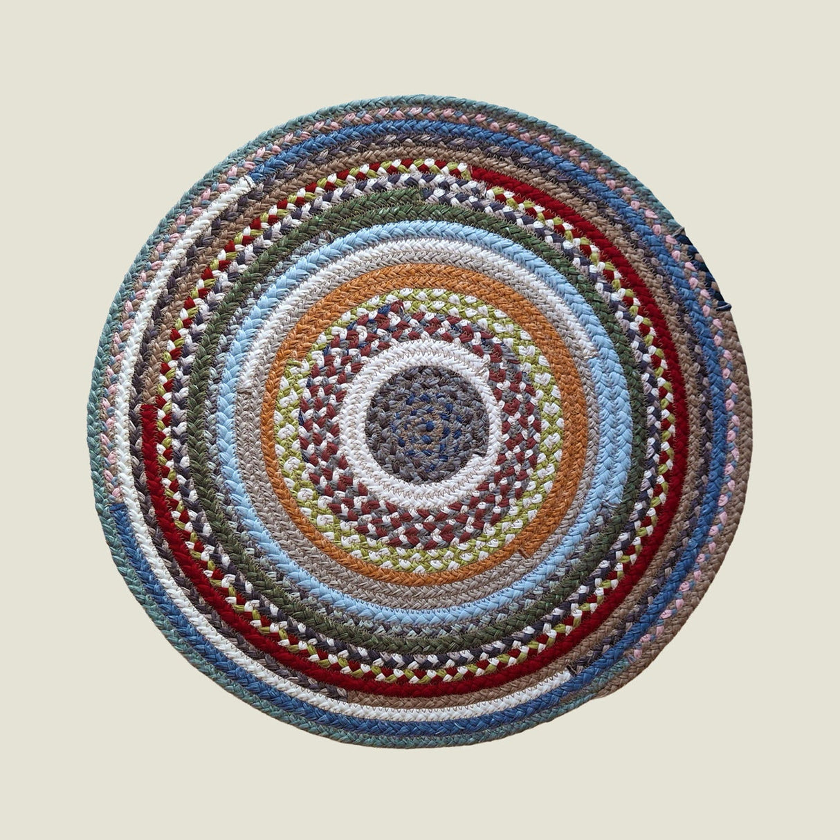 Portuguese Treasures Round Braided Cotton Placemats