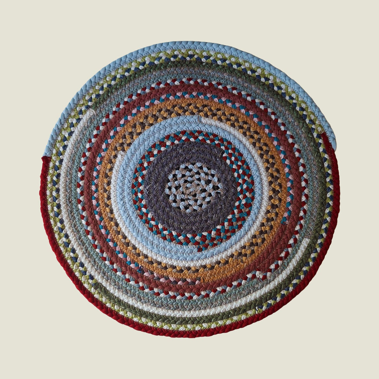Portuguese Treasures Round Braided Cotton Placemats