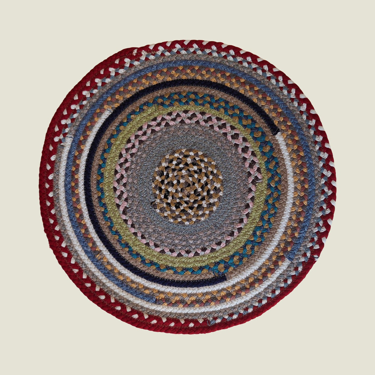 Portuguese Treasures Round Braided Cotton Placemats