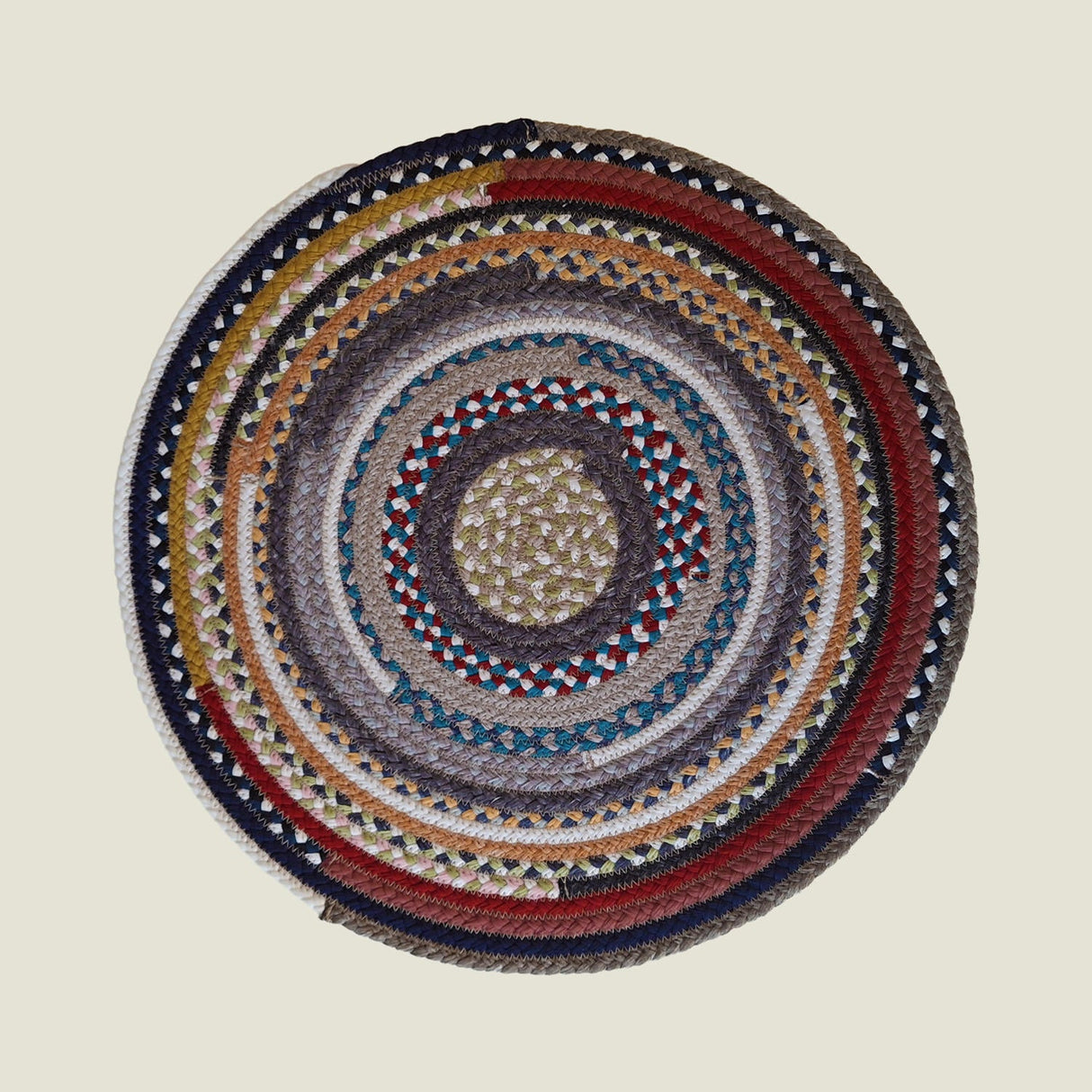 Portuguese Treasures Round Braided Cotton Placemats