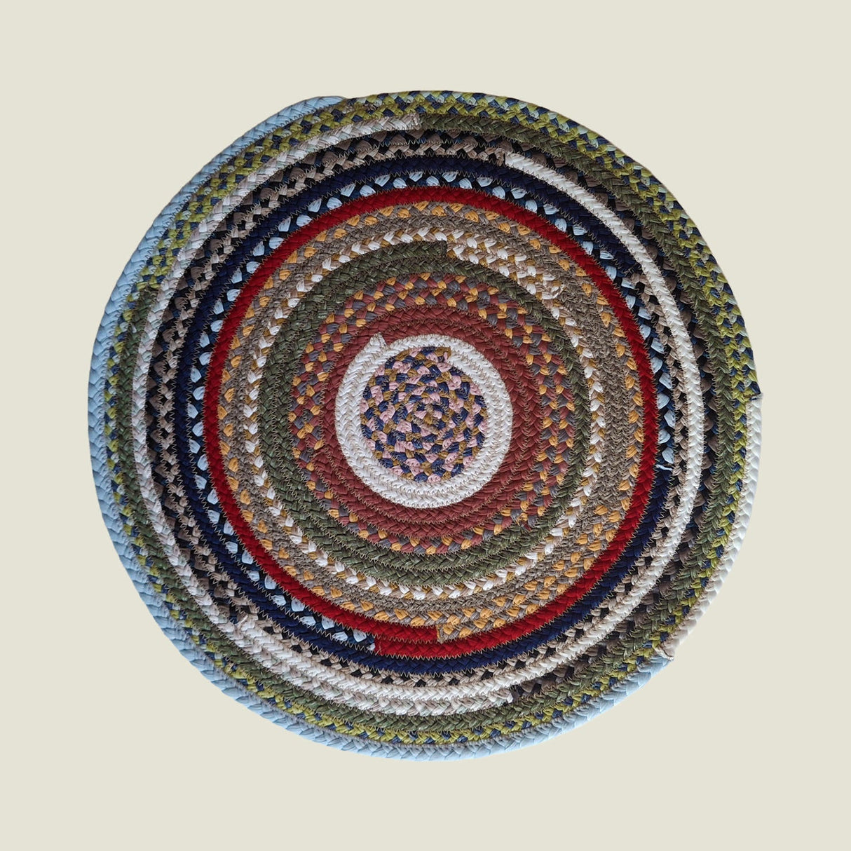 Portuguese Treasures Round Braided Cotton Placemats