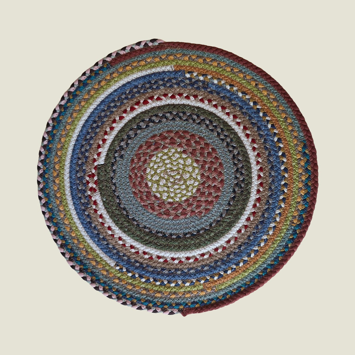 Portuguese Treasures Round Braided Cotton Placemats