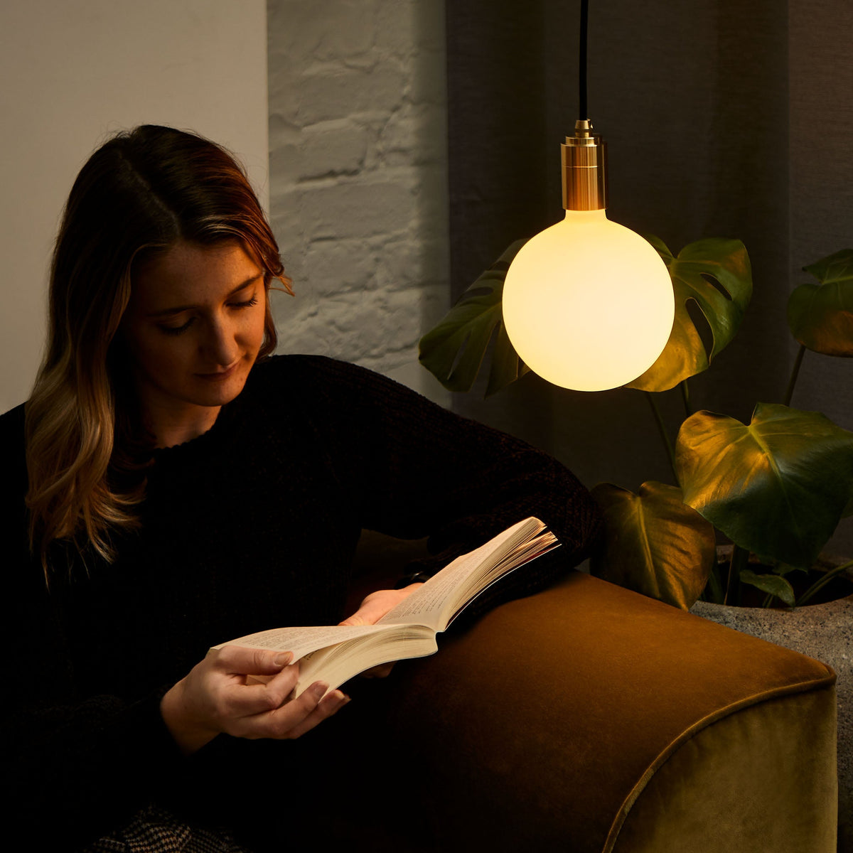Tala Sphere IV Pendant Light in Oak