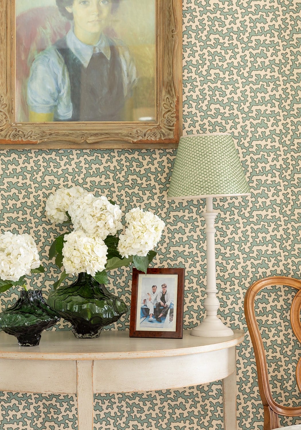 Casa by Josephine Jenno Camilla Emerald Twist Vase