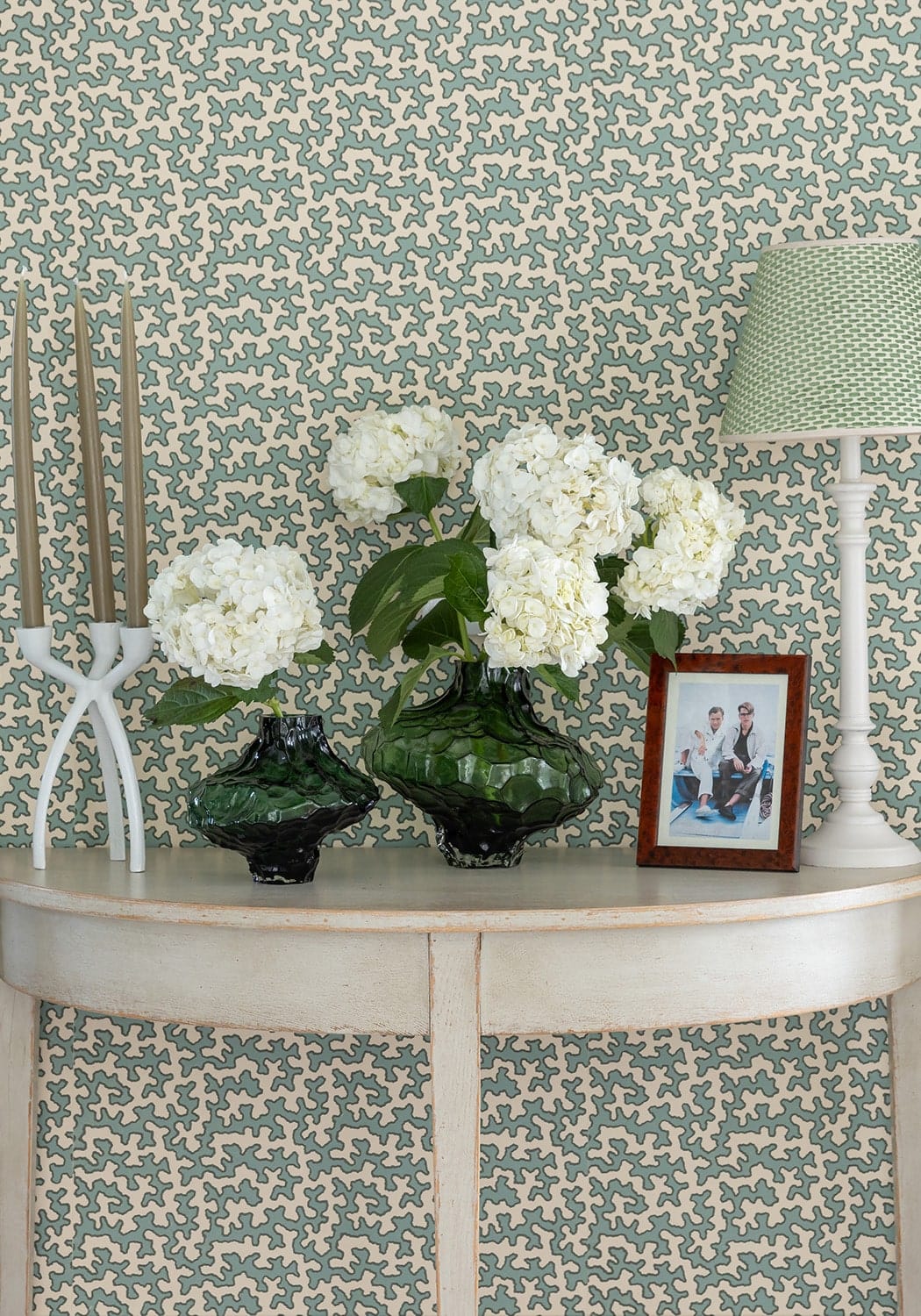 Casa by Josephine Jenno Camilla Emerald Twist Vase