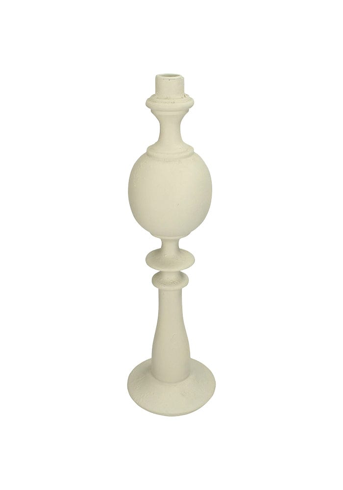 Ivory Candlestick Holder by Casa by Josephine Jenno