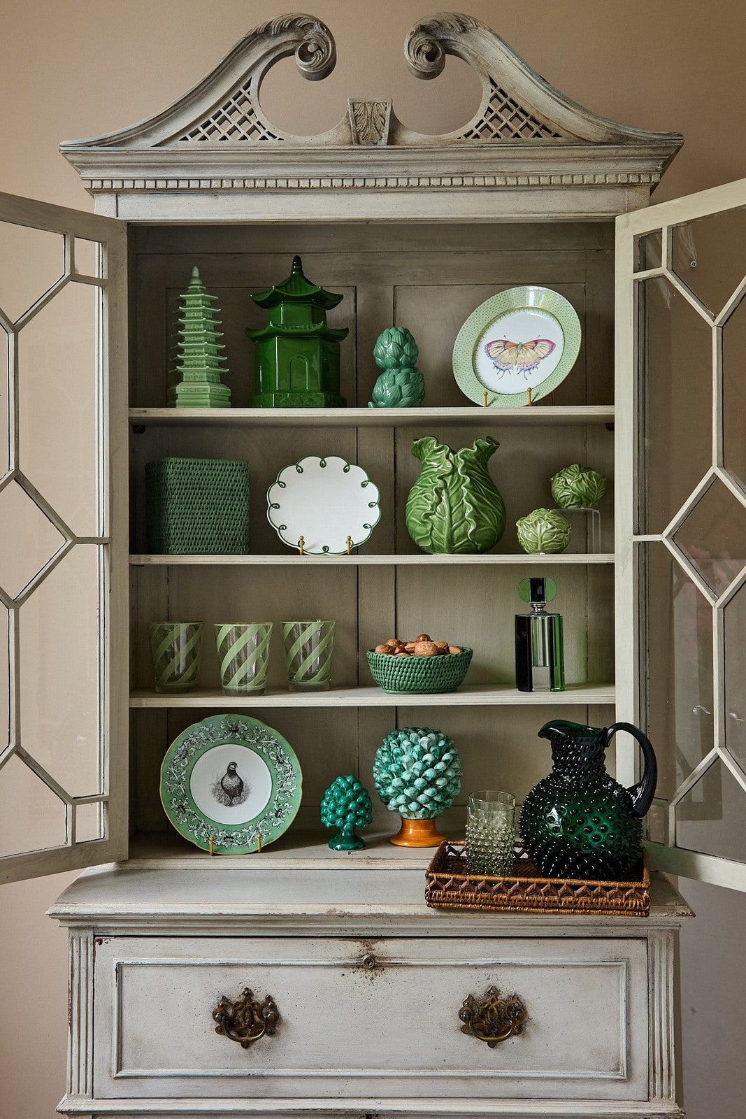 Casa by Josephine Jenno Green Cabbage Candle Holder