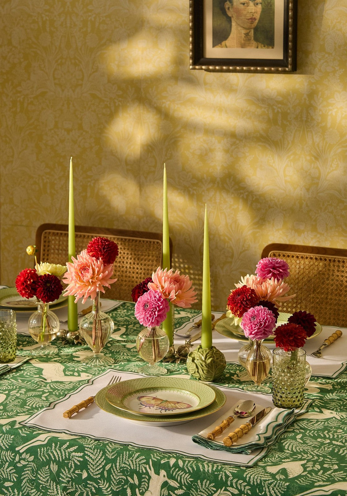 Casa by Josephine Jenno Green Cabbage Candle Holder