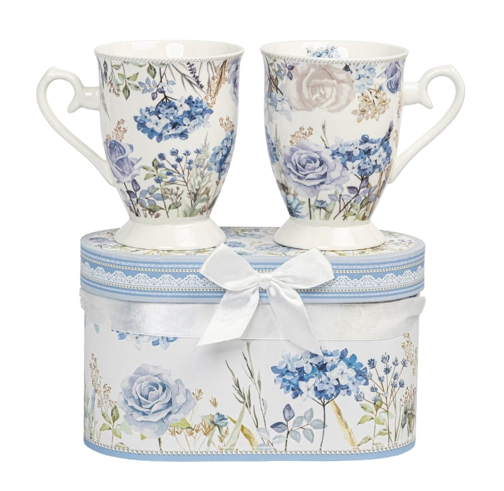 Casa by Josephine Jenno Celeste Blooming Garden Mugs Set of 2