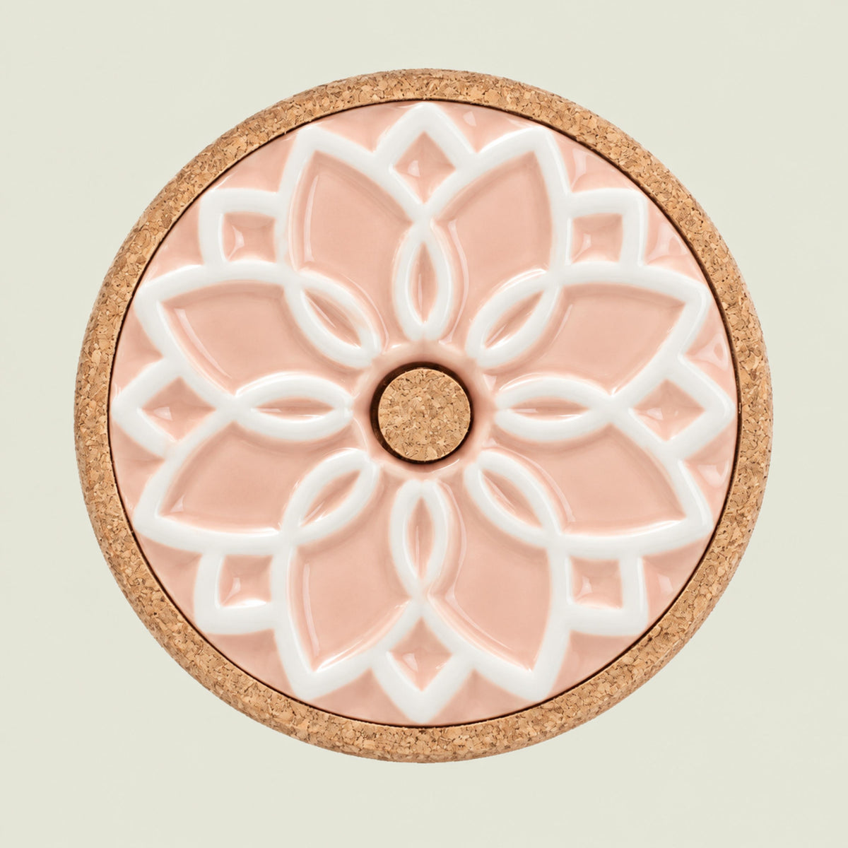 Portuguese Treasures Ceramic Hot Pot Stand Elvira - Pink