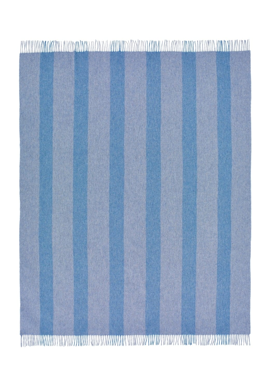 Casa by Josephine Jenno Charlotte's Soft Stripe Merino Wool Throw Blanket