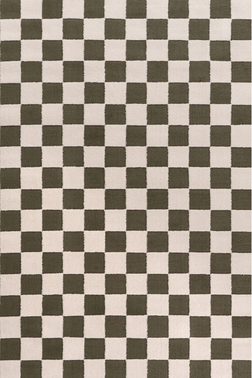 The Rugs Loft Checkerboard Green Rug