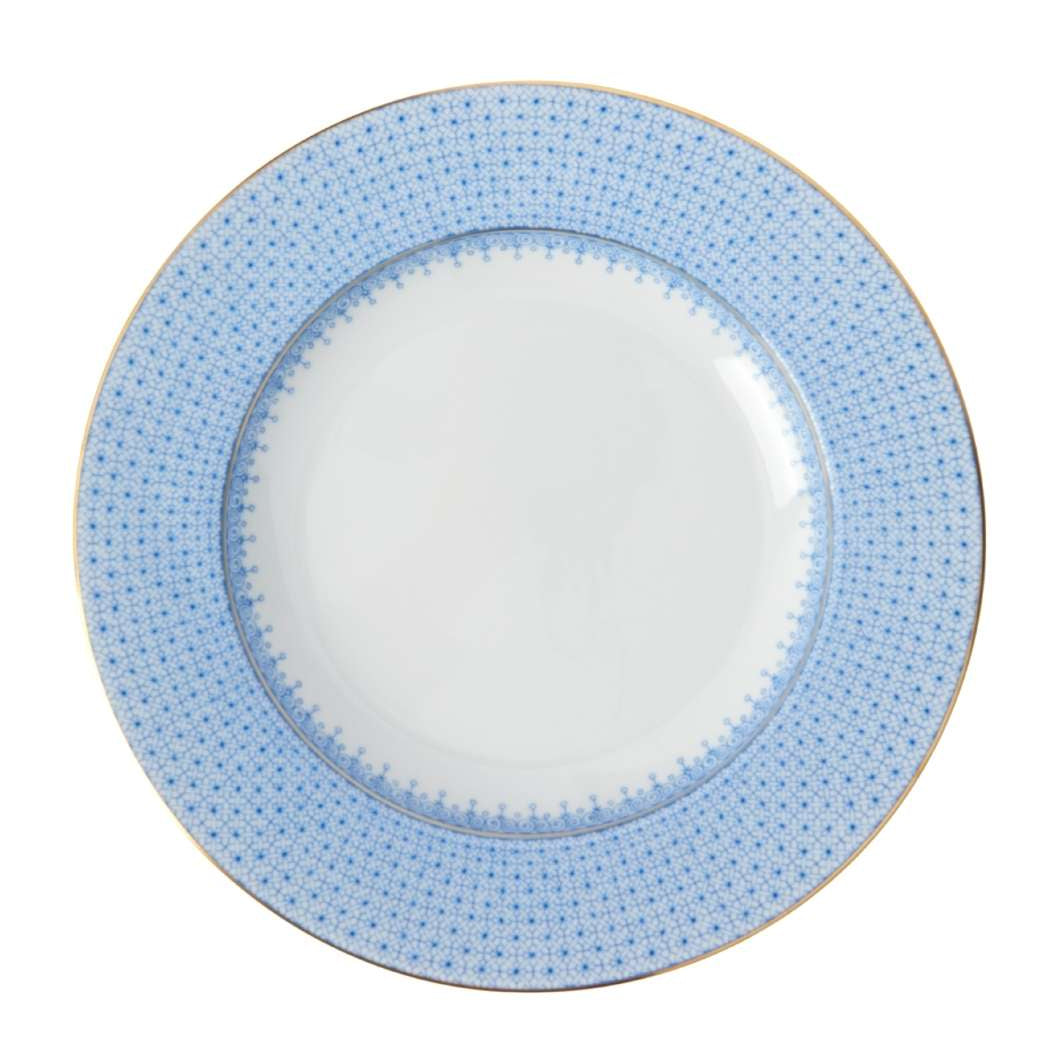 Casa by Josephine Jenno Cornflower Blue Lace Dinner Plates - Set of 4